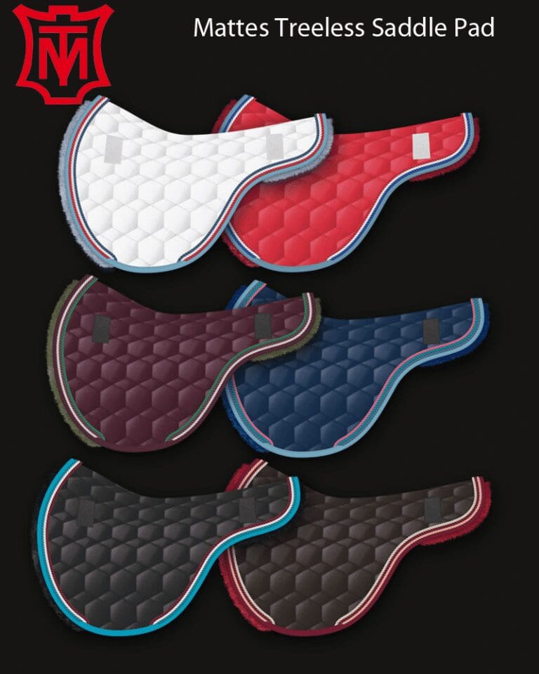 Mattes English Saddle Pads Pink Equine