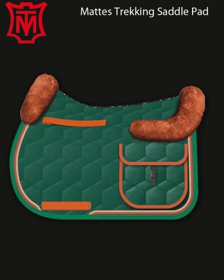 Trekking Saddle Pad Green Velvet