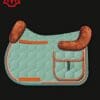 Trekking Saddle Pad Velvet Pale Jade