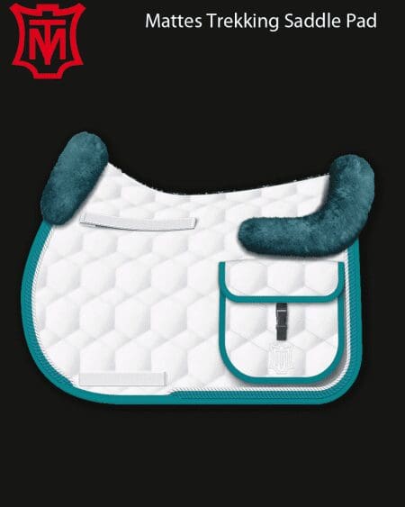 Trekking Saddle Pad White