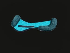 Turquoise All Purpose Sheepskin Half Pad