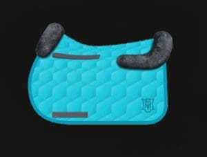 Turquoise All Purpose Sheepskin Saddle Pad