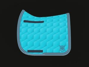 Turquoise Dressage Saddle Pad