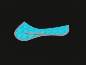 Turquoise Jumping Half Pad