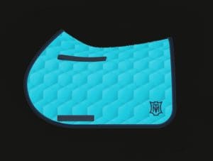 Turquoise Jumping Saddle Pad