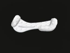 White All Purpose Sheepskin Half Pad