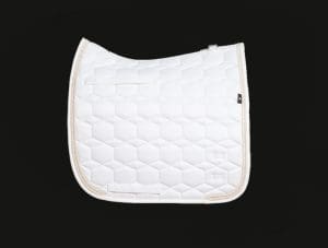 White Dressage Saddle Pad