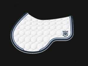 White Jumping Eurofit Saddle Pad