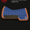 Mattes Blue Western Performer Cotton Sheen Saddle Pad