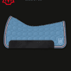 Mattes Cornet Blue Velvet Western Square Saddle Pad