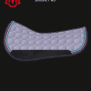 Mattes Lilac Velvet Western Round Saddle Pad