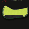 Lime Green Rio Pecos Cotton Round Western Saddle Pad