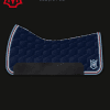 Mattes Navy Velvet Western Square Saddle Pad