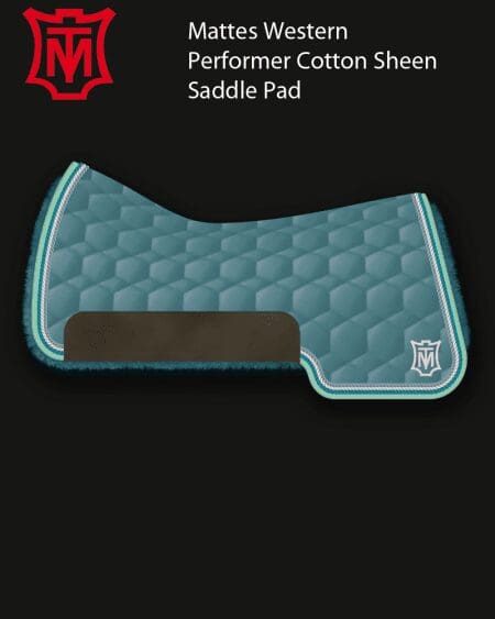 Mattes Ocean Western Performer Cotton Sheen Pad