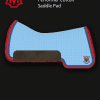 Mattes Performer Blue Cotton Western Saddle Pad