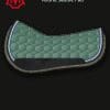 Racing Green Cotten Sheen Round Western Saddle Pad