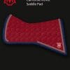 Mattes Rio Pecos Burgundy Velvet California Saddle Pad