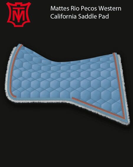 Mattes Rio Pecos California Cornet Blue Cotton Sheen Pad