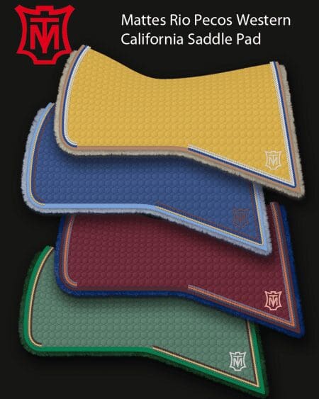 Rio Pecos Cotton California Western Saddles Pads