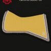 Mattes Rio Pecos California Curry Coloured Cotton Saddle Pad