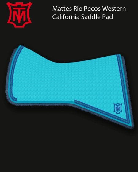 Mattes Rio Pecos California Turquoise Cotton Pad