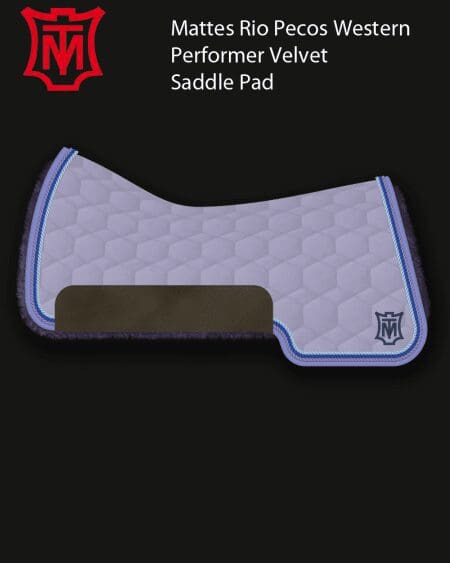 Mattes Rio Pecos Performer Lilac Velvet Pad