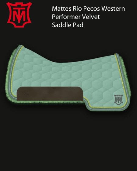 Mattes Rio Pecos Performer Pale Jade Velvet Pad