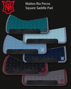 Rio Pecos Velvet Barrel Racing saddle pads