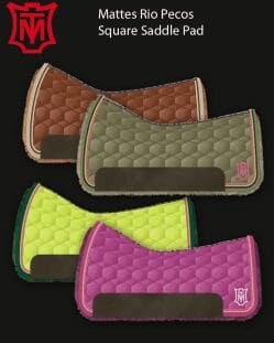 Rio Pecos Western Cotton Sheen Square Pad