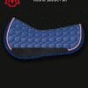 Royal Blue Rio Pecos Cotton Sheen Western Pad