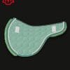 Pale Jade Velvet Treeless Saddle Pad