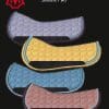 standard velvet round western saddle pad