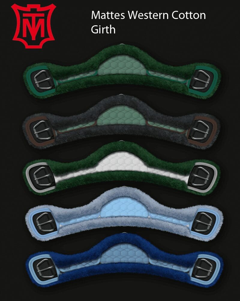 Mattes Athletico Western Fleece Girths Design yours now