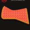 Mattes Western California Orange Cotton Sheen Saddle Pad