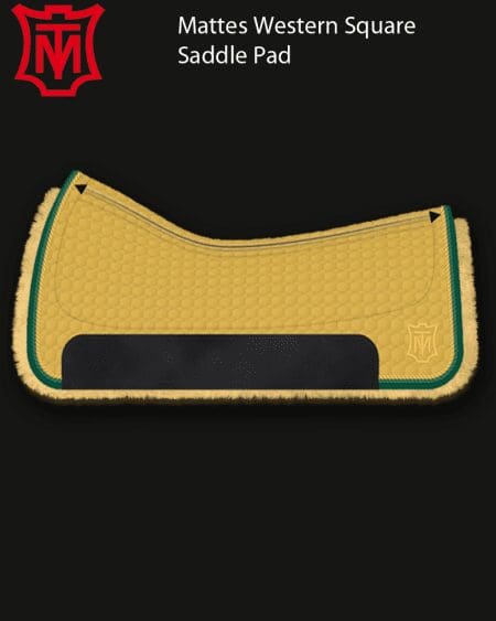 Mattes Western Cotton Pad - Yellow