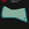 Mattes Western Pale Jade Velvet California Saddle Pad