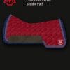 Mattes Western Performer Burgundy Velvet Pad