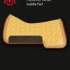 Mattes Western Performer York Yellow Velvet Pad