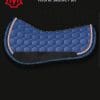Standard Western Round Cotton Sheen Pad Royal Blue