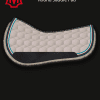 Mattes Western Round Cotton Sheen Pad Walnut