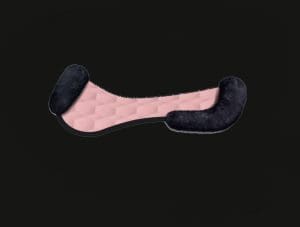 Baby Pink All Purpose Sheepskin Half Pad