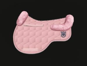 Baby Pink All Purpose Sheepskin Saddle Pad