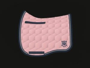 Baby Pink Dressage Saddle Pad