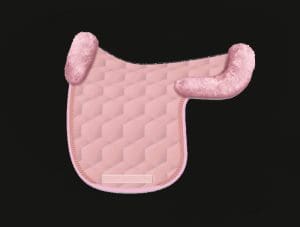 Baby Pink Dressage Sheepskin Numnah