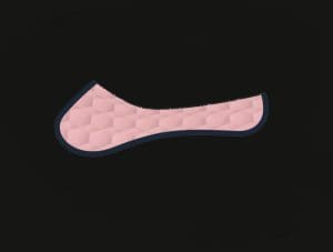 Baby Pink Jumping Half Pad