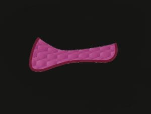 Candy Pink Dressage Half Pad