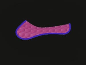 Candy Pink Jumping Half Pad