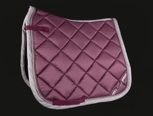 Grape Lauria Garrelli Saddle Pad