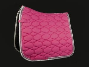 Hot Pink Diamante Saddle Pad