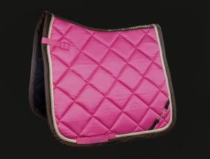 Hot Pink Lauria Garrelli Saddle Pad